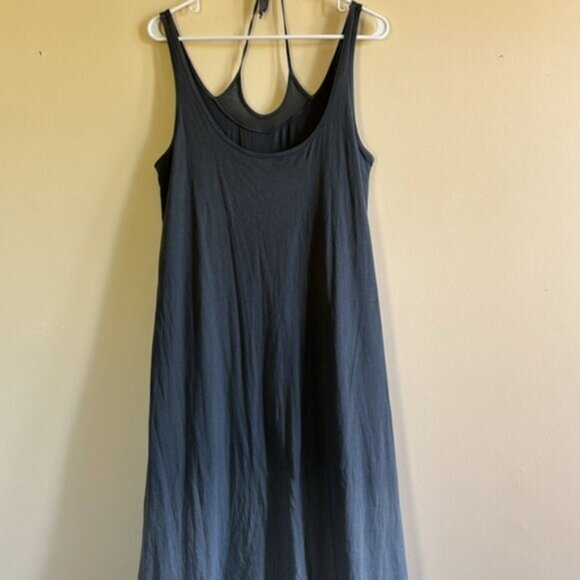 [New] Indigenous Designs (M) Faeries Dance Organic Gray-White Ombré Maxi Dress - Picture 3 of 9